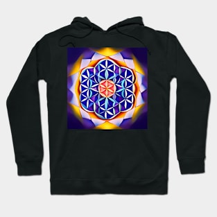 Flower Of Life - Middled Hoodie